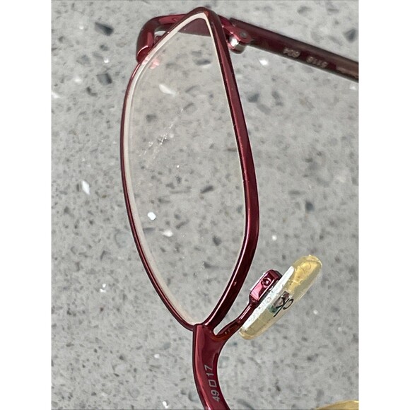 CALVIN KLEIN Eyeglasses Frames ONLY 49-17-130 red full rim rectangle 5118 604 main image 12